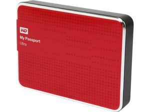 WD 2TB My Passport Ultra Portable Hard Drive USB 3.0 Model WDBMWV0020BRD-NESN Red WD 2TB My Passport Ultra Portable Hard Drive USB 3.0 Model WDBMWV0020BRD-NESN Red