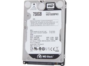 WD BLACK SERIES WD7500BPKX 750GB 7200 RPM 16MB Cache SATA 6.0Gb/s 2.5" Internal Notebook Hard Drive Bare Drive WD BLACK SERIES WD7500BPKX 750GB 7200 RPM 16MB Cache SATA 6.0Gb/s 2.5" Internal Notebook Hard Drive Bare Drive