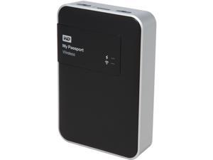 WD 2TB My Passport Wireless Portable External Hard Drive - Wi-Fi USB 3.0 - WDBDAF0020BBK-NESN WD 2TB My Passport Wireless Portable External Hard Drive - Wi-Fi USB 3.0 - WDBDAF0020BBK-NESN