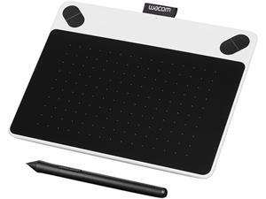Wacom Intuos Draw (CTL490DW) 6.00" x 3.70" (152 x 95mm) Active Area USB Creative Pen Tablet - White Wacom Intuos Draw (CTL490DW) 6.00" x 3.70" (152 x 95mm) Active Area USB Creative Pen Tablet - White