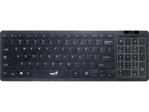 Genius SlimStar T8020 Wireless Multi-TouchPad 31320010101 Black USB RF Wireless Slim Keyboard Genius SlimStar T8020 Wireless Multi-TouchPad 31320010101 Black USB RF Wireless Slim Keyboard