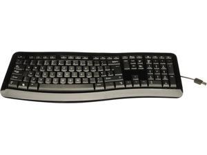 Microsoft 3TJ-00020 Black USB Wired Ergonomic Keyboard Microsoft 3TJ-00020 Black USB Wired Ergonomic Keyboard