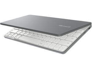 Microsoft P2Z-00034 Gray Bluetooth Bluetooth Wireless Keyboard Microsoft P2Z-00034 Gray Bluetooth Bluetooth Wireless Keyboard