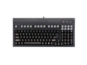 SolidTek KB-700 Black USB Wired Mini POS/Rack Mount Keyboard SolidTek KB-700 Black USB Wired Mini POS/Rack Mount Keyboard