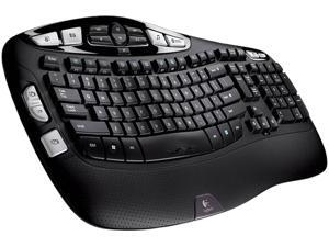 Logitech K350 2.4GHz Wireless Ergonomic Keyboard - Black Logitech K350 2.4GHz Wireless Ergonomic Keyboard - Black