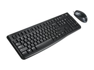 Logitech MK120 Wired USB Keyboard and Mouse - Black Logitech MK120 Wired USB Keyboard and Mouse - Black