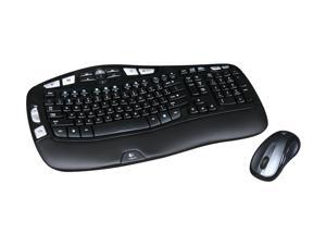 Logitech MK550 2.4Ghz Wireless Wave Keyboard and Mouse Combo - Black Logitech MK550 2.4Ghz Wireless Wave Keyboard and Mouse Combo - Black