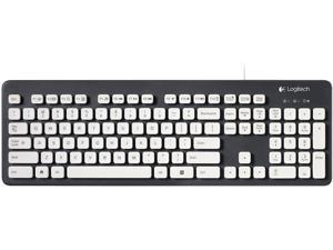Logitech K310 920-004033 Wired Washable Keyboard - Black/White Logitech K310 920-004033 Wired Washable Keyboard - Black/White