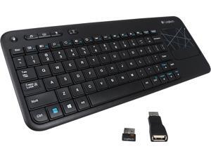 Logitech K400 (920-003070) Black USB RF Wireless Standard Keyboard Logitech K400 (920-003070) Black USB RF Wireless Standard Keyboard