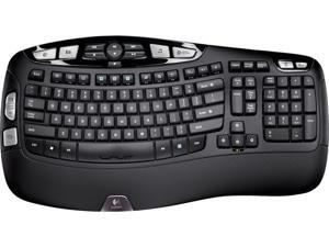 Logitech K350 920-004483 Black USB RF Wireless Ergonomic Keyboard Logitech K350 920-004483 Black USB RF Wireless Ergonomic Keyboard