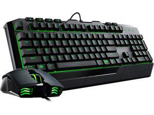 Devastator II LED Gaming Keyboard and Mouse Combo Bundle with Green LED Edition by Cooler Master Devastator II LED Gaming Keyboard and Mouse Combo Bundle with Green LED Edition by Cooler Master