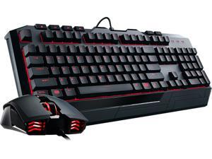 Devastator II LED Gaming Keyboard and Mouse Combo Bundle with Red LED Edition by Cooler Master Devastator II LED Gaming Keyboard and Mouse Combo Bundle with Red LED Edition by Cooler Master