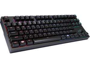 Cooler Master MasterKeys Pro S RGB Mechanical Gaming Keyboard, Cherry MX Red Switches, Per-Key RGB Lighting, TenKeyless Cooler Master MasterKeys Pro S RGB Mechanical Gaming Keyboard, Cherry MX Red Switches, Per-Key RGB Lighting, TenKeyless