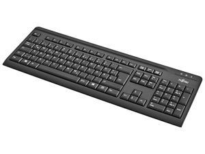 Fujitsu S26381-K511-L465 Black USB Wired Keyboard Fujitsu S26381-K511-L465 Black USB Wired Keyboard