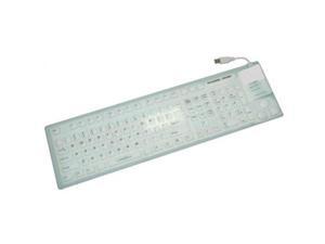 GRANDTEC FLX-7000 White USB Wired Slim Virtually Indestructible 2in1 Keyboard + Mouse GRANDTEC FLX-7000 White USB Wired Slim Virtually Indestructible 2in1 Keyboard + Mouse