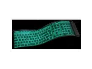 GRANDTEC GLW-1000 USB or PS/2 Wired Slim Virtually Indestructible Glow Type Keyboard GRANDTEC GLW-1000 USB or PS/2 Wired Slim Virtually Indestructible Glow Type Keyboard