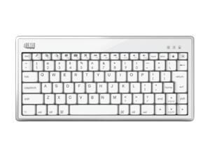 ADESSO WKB-1010BW White Bluetooth Wireless Mini Keyboard 1010 for iPad ADESSO WKB-1010BW White Bluetooth Wireless Mini Keyboard 1010 for iPad
