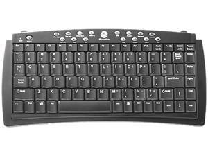 Gyration Classic Compact Wireless Keyboard GYAM-CSKB-NA Black USB RF Wireless Mini Keyboard Gyration Classic Compact Wireless Keyboard GYAM-CSKB-NA Black USB RF Wireless Mini Keyboard