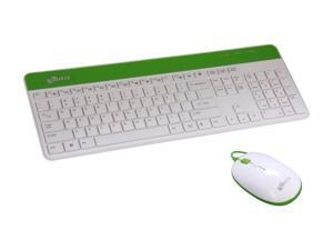 LOGISYS Computer KBMS801WG White / Green USB Wired Standard Keyboard Mouse Combo w Built-in USB ports and 2 Audio Jacks LOGISYS Computer KBMS801WG White / Green USB Wired Standard Keyboard Mouse Combo w Built-in USB ports and 2 Audio Jacks