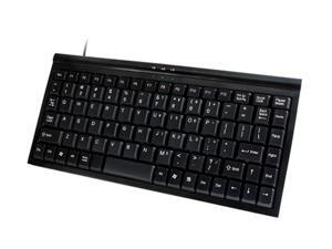 GEAR HEAD KB1700U Black USB Wired Mini Keyboard GEAR HEAD KB1700U Black USB Wired Mini Keyboard