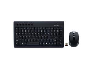 GEAR HEAD KB3750W Black USB RF Wireless Mini Keyboard and Mouse GEAR HEAD KB3750W Black USB RF Wireless Mini Keyboard and Mouse
