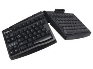 Goldtouch GTS-0077 Black USB Wired Ergonomic Smart Card Keyboard by Ergoguys Goldtouch GTS-0077 Black USB Wired Ergonomic Smart Card Keyboard by Ergoguys