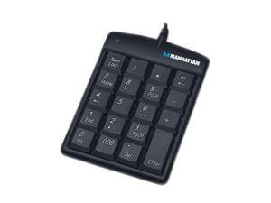 MANHATTAN 176354 Black USB Wired Numeric Keypad MANHATTAN 176354 Black USB Wired Numeric Keypad