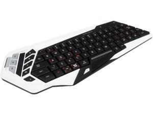 Mad Catz S.T.R.I.K.E.M Wireless Keyboard for Android and Windows Smart Devices, PC, and Mac - White Mad Catz S.T.R.I.K.E.M Wireless Keyboard for Android and Windows Smart Devices, PC, and Mac - White