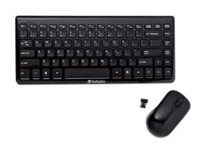 Verbatim 97472 Black USB RF Wireless Mini Keyboard and Mouse Verbatim 97472 Black USB RF Wireless Mini Keyboard and Mouse