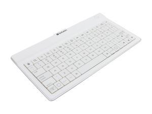 Verbatim 97754 White Bluetooth Wireless Ultra-Slim Keyboard for iPhone, iPod Touch, iPad, iPad2 and Other Tablets Verbatim 97754 White Bluetooth Wireless Ultra-Slim Keyboard for iPhone, iPod Touch, iPad, iPad2 and Other Tablets
