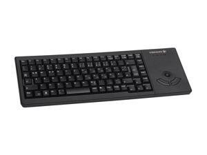 CHERRY G84-5400LUMEU-2 Black USB Ultraslim Keyboard with Integrated 400 dpi Optical Trackball CHERRY G84-5400LUMEU-2 Black USB Ultraslim Keyboard with Integrated 400 dpi Optical Trackball