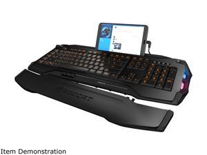 ROCCAT SKELTR Smart Communication RGB Gaming Keyboard - Black ROCCAT SKELTR Smart Communication RGB Gaming Keyboard - Black