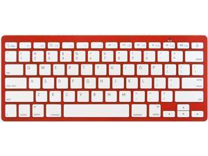 Rocksoul BK-101001RW Red Bluetooth Wireless Slim Keyboard for Apple Devices Rocksoul BK-101001RW Red Bluetooth Wireless Slim Keyboard for Apple Devices