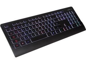 AZIO PRISM KB507 Black USB Keyboard With 7 Colorful Backlights AZIO PRISM KB507 Black USB Keyboard With 7 Colorful Backlights