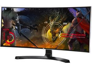 LG 34UC88 34" Curved FreeSync IPS Monitor 3440 x 1440 WQHD 5ms 21:9 UltraWide On-Screen Control with 4-way Screen Split, Height and Tilt Adjustable, USB 3.0/HDMI/DisplayPort, VESA Mountable LG 34UC88 34" Curved FreeSync IPS Monitor 3440 x 1440 WQHD 5ms 21:9 UltraWide On-Screen Control with 4-way Screen Split, Height and Tilt Adjustable, USB 3.0/HDMI/DisplayPort, VESA Mountable