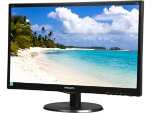 PHILIPS 223V5LSB Black 21.5" 5ms 1920 x 1080 Widescreen LED Backlight LCD Monitor 250 cd/m2 DCR 10,000,000:1 (1000:1) VGA, DVI-D, Vesa mount, Tilt PHILIPS 223V5LSB Black 21.5" 5ms 1920 x 1080 Widescreen LED Backlight LCD Monitor 250 cd/m2 DCR 10,000,000:1 (1000:1) VGA, DVI-D, Vesa mount, Tilt