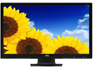 AOC E2727SHE Glossy Black 27" 2ms HDMI Widescreen LED Backlight Monitor 300 cd/m2 20,000,000:1 AOC E2727SHE Glossy Black 27" 2ms HDMI Widescreen LED Backlight Monitor 300 cd/m2 20,000,000:1