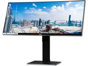 AOC U3477PQU Black 34" 5ms UltraWide WQHD LED Backlight LCD Monitor IPS Panel DC 70Million:1(1000:1) 320 cd/m2, USB3.0, Height & Pivot adjustable, Speakers AOC U3477PQU Black 34" 5ms UltraWide WQHD LED Backlight LCD Monitor IPS Panel DC 70Million:1(1000:1) 320 cd/m2, USB3.0, Height & Pivot adjustable, Speakers