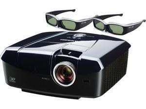 Mitsubishi HC7800D 1080p 3D Ready DLP Projector + 2 Pairs of Mitsubishi 3D Glasses