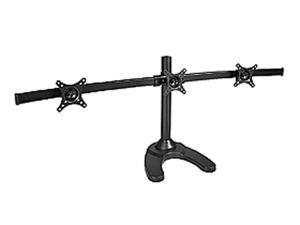 SIIG CE-MT1812-S1 Triple Monitor Desk Stand - 13" to 24" SIIG CE-MT1812-S1 Triple Monitor Desk Stand - 13" to 24"