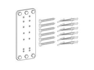 Ergotron 60-591-003 Steel Stud Wall Mounting Kit Ergotron 60-591-003 Steel Stud Wall Mounting Kit