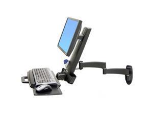 ERGOTRON 45-230-200 200 Series Black Telescoping Combo Arm ERGOTRON 45-230-200 200 Series Black Telescoping Combo Arm