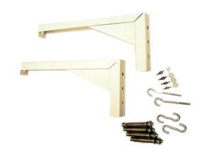 EliteSCREENS ZCVMAXLB12-W VMAX/Manual Wall and Ceiling Hanging L-Brackets (White) EliteSCREENS ZCVMAXLB12-W VMAX/Manual Wall and Ceiling Hanging L-Brackets (White)