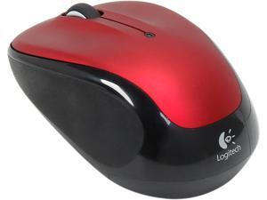 Logitech M325 Red 3 Buttons 1 x Wheel USB RF Wireless Optical Mouse Logitech M325 Red 3 Buttons 1 x Wheel USB RF Wireless Optical Mouse