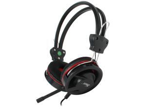 SYBA CL-AUD63019 3.5mm Connector Circumaural Stereo Headset Comfortably Holds in Place Modern Style Red Ring Design SYBA CL-AUD63019 3.5mm Connector Circumaural Stereo Headset Comfortably Holds in Place Modern Style Red Ring Design