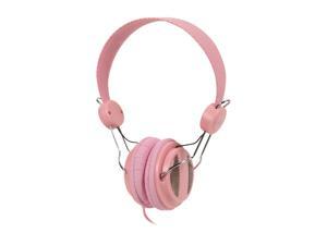SYBA CL-AUD63024 3.5mm Connector Circumaural Lightweight Headset for iPhone & Smartphone, Built-in Slim In-line Microphone - Lady Pink SYBA CL-AUD63024 3.5mm Connector Circumaural Lightweight Headset for iPhone & Smartphone, Built-in Slim In-line Microphone - Lady Pink