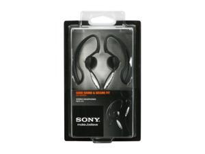 SONY Black MDR-J10/BLACK 3.5mm Connector Vertical in-the-ear Clip Style Headphone SONY Black MDR-J10/BLACK 3.5mm Connector Vertical in-the-ear Clip Style Headphone