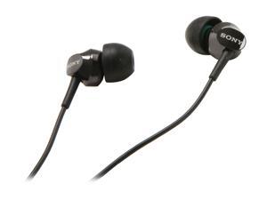 SONY Black MDR-EX58V/BLK In-Ear EX Earbud with Volume Control (Black) SONY Black MDR-EX58V/BLK In-Ear EX Earbud with Volume Control (Black)