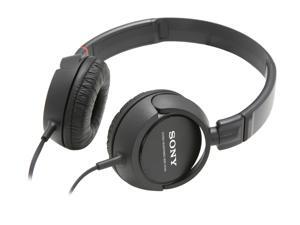 SONY Black MDR-ZX100/BLK 3.5mm Connector Supra-aural Stereo Headphone SONY Black MDR-ZX100/BLK 3.5mm Connector Supra-aural Stereo Headphone