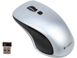 Logitech M560 910-003910 Silver Tilt Wheel USB RF Wireless Mouse Logitech M560 910-003910 Silver Tilt Wheel USB RF Wireless Mouse